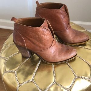Used Lucky Brand Brown Leather Boot, 8M